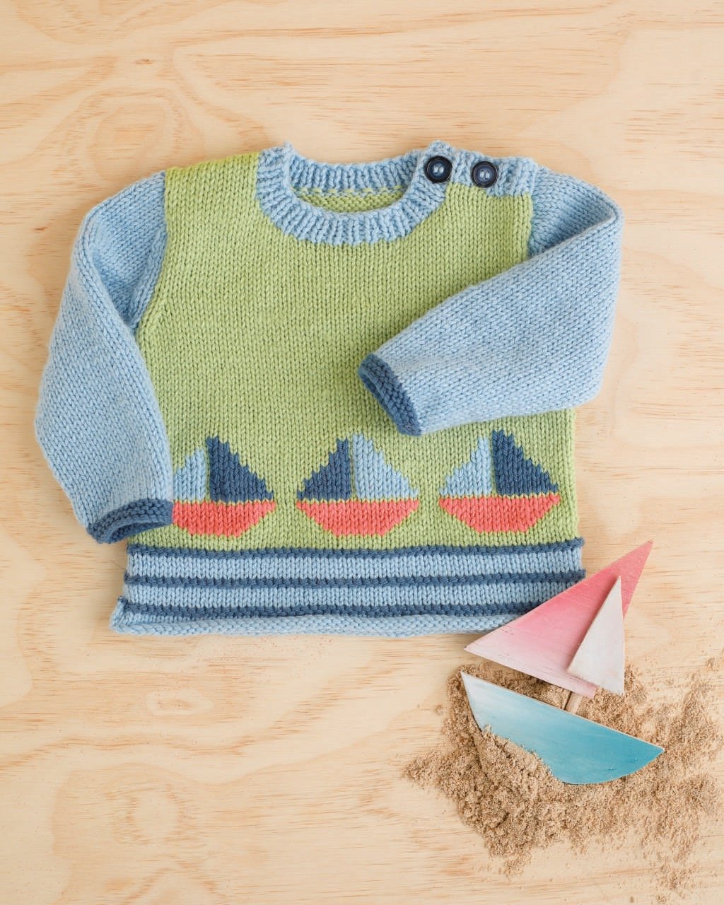 Boat Sweater - Patons (ACS)