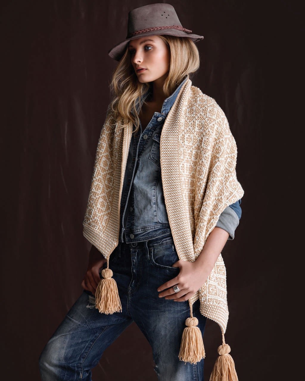 Mosaic Wrap - Australian Superfine Merino (ACS)