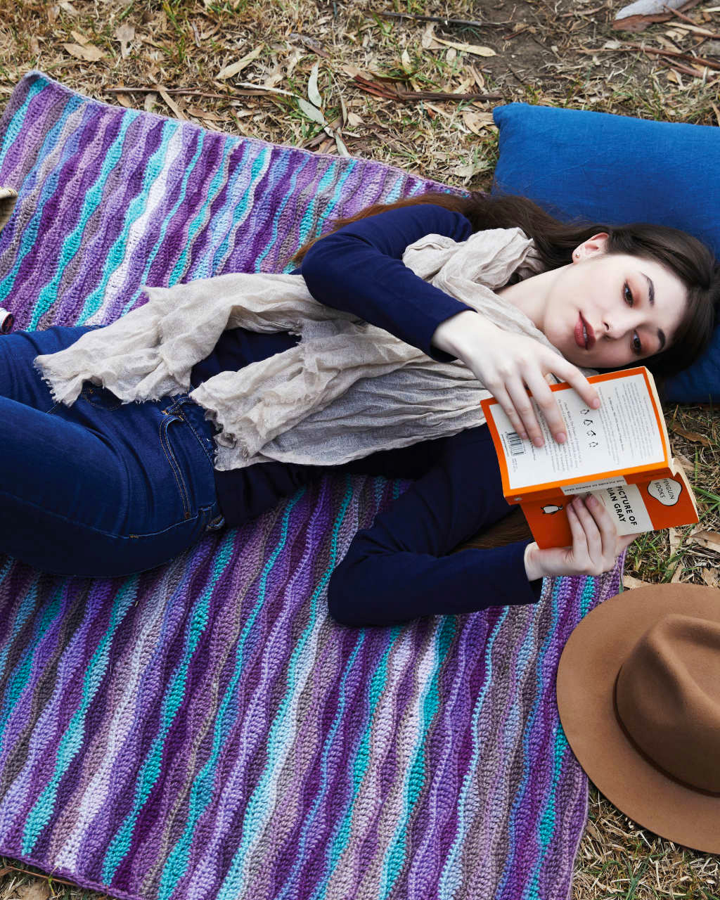 Wave Blanket - Kimana Print (Lincraft)