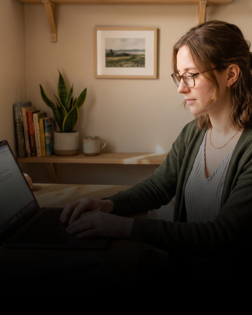 terapeuta organizando atendimento para atrair novos pacientes