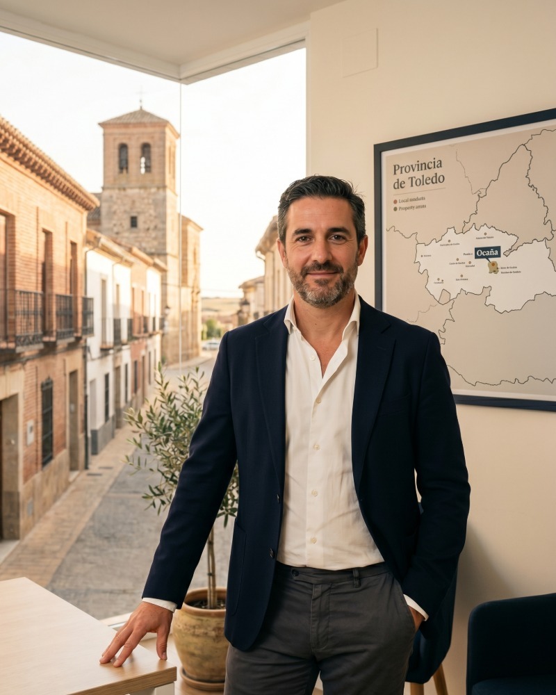 Profesional inmobiliario senior, perfil de Socio Director para agencia propia en Toledo