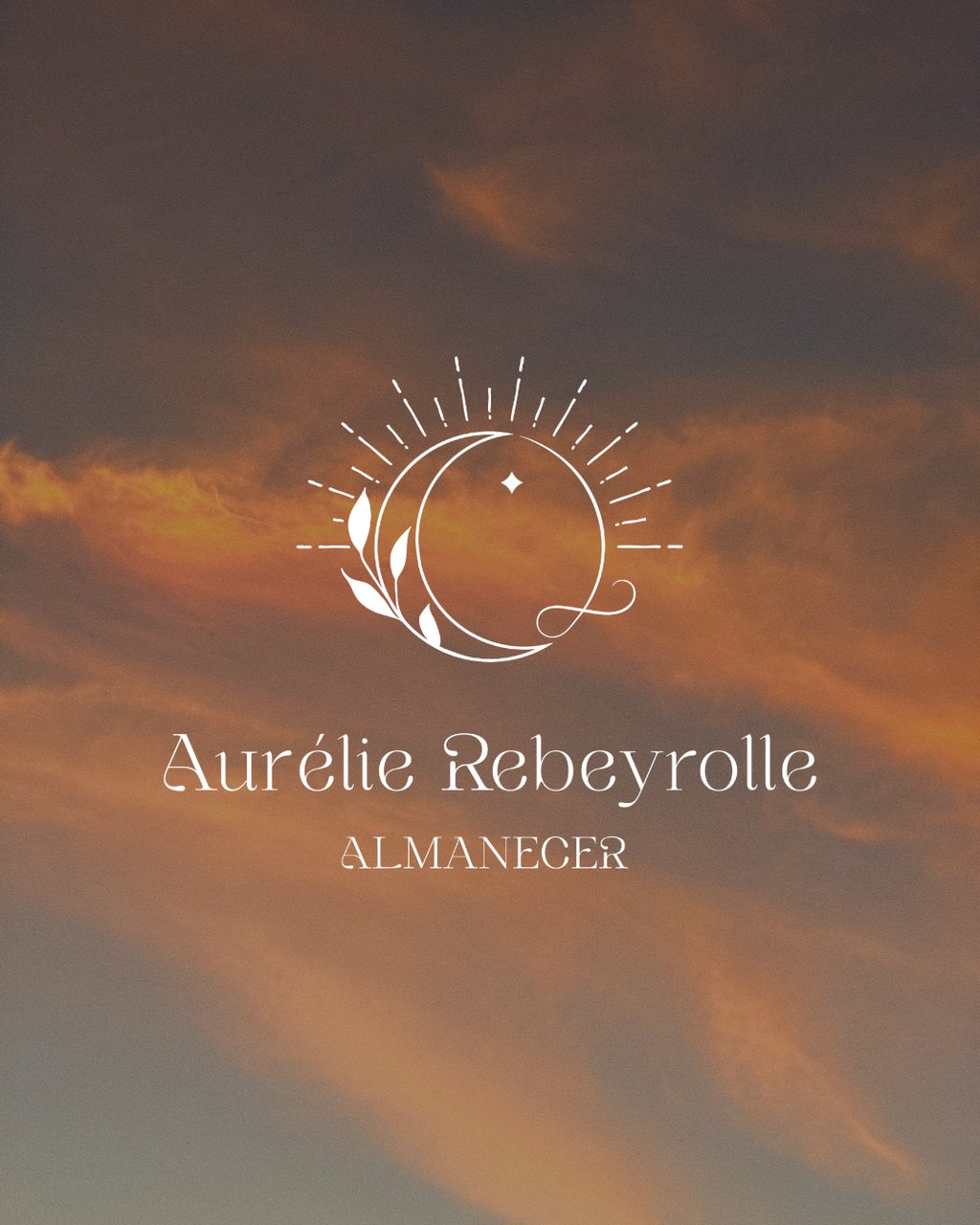 Création d'identité visuelle pour Aurélie Rebeyrolle, praticienne bien-être