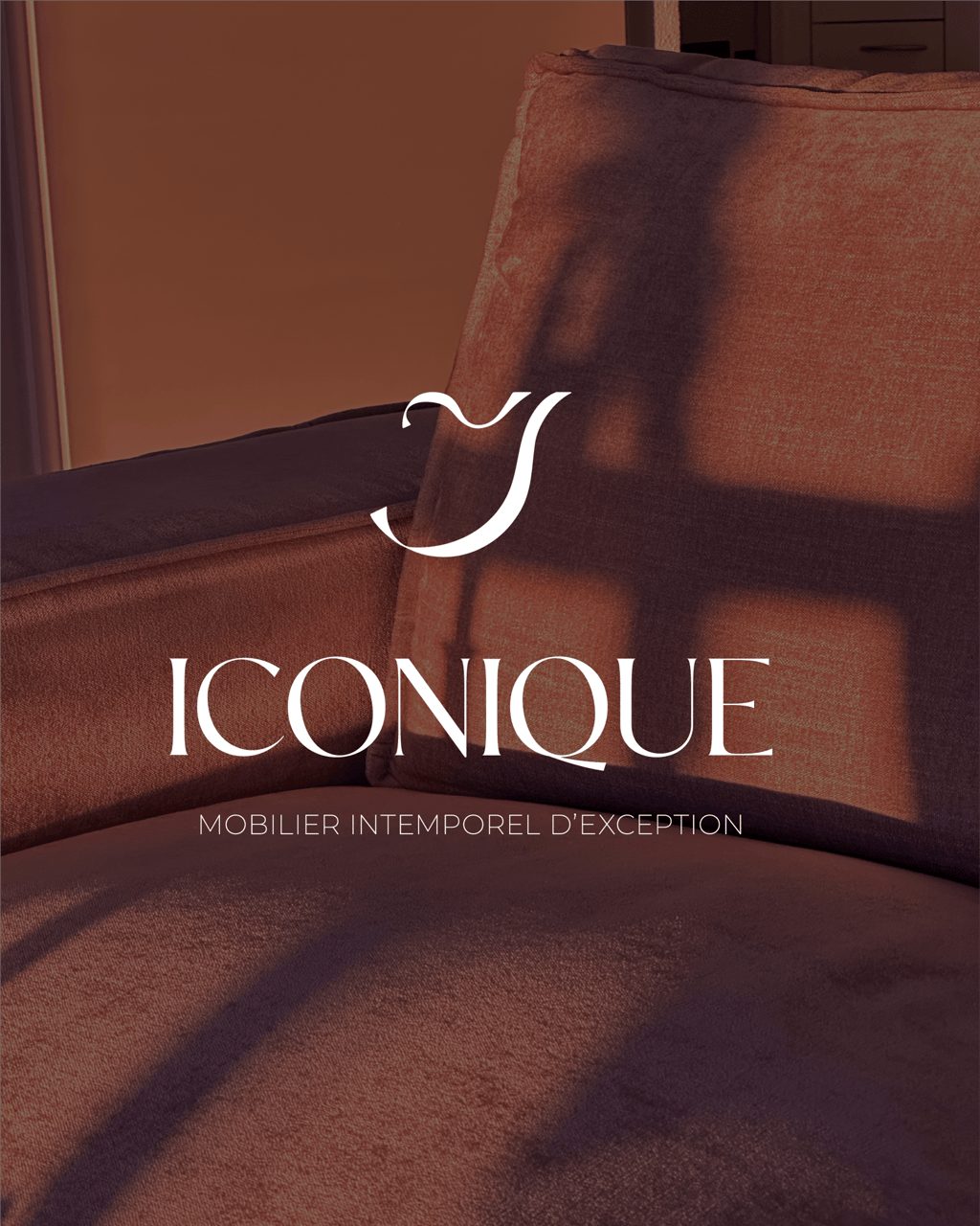 Identité de marque et identité visuelle pour Iconique, boutique d'ameublement de luxe à La Baule