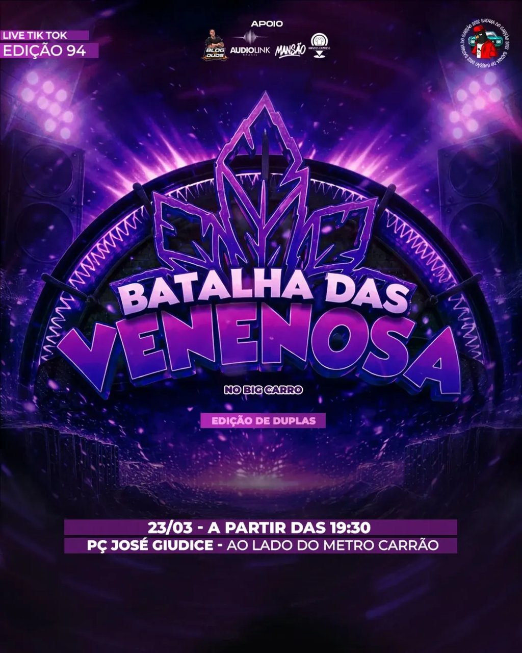 ediçao das venenoas