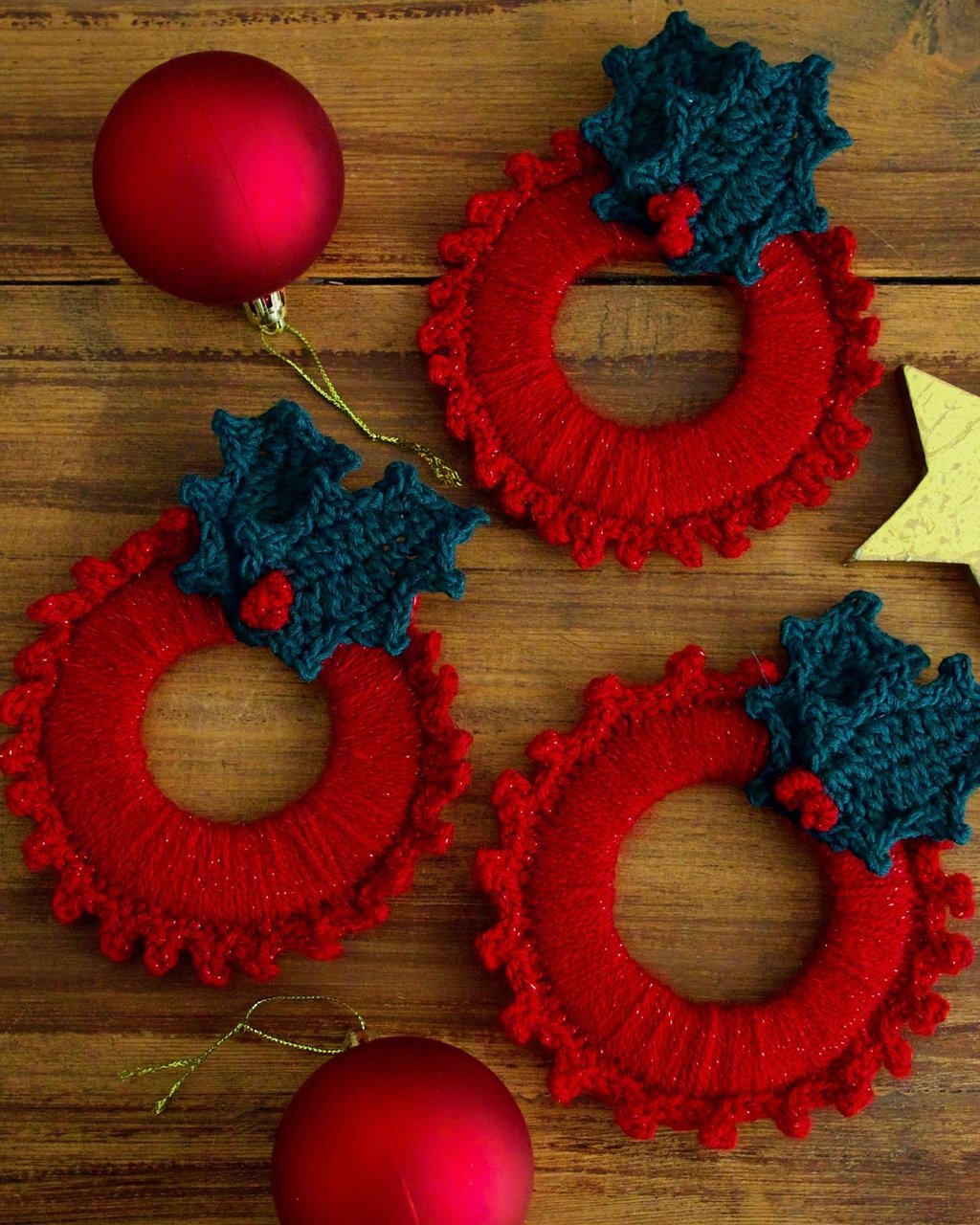 tutoriales tejer crochet navidad