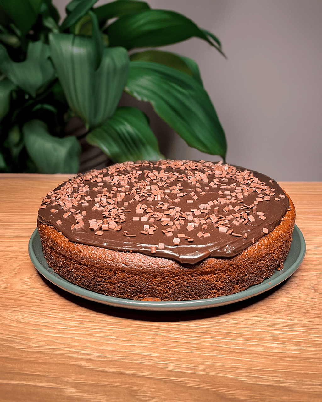 Bolo de Cenoura com Ganache