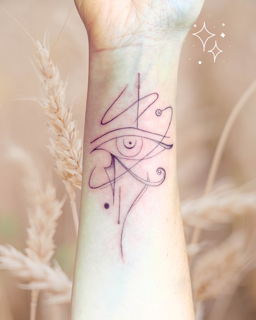 Tatouage symbole poétique studio fineline Vendée