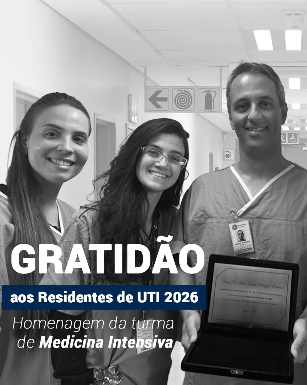 Reconhecimento acadêmico por atuação na formação de médicos residentes em medicina intensiva em 2026