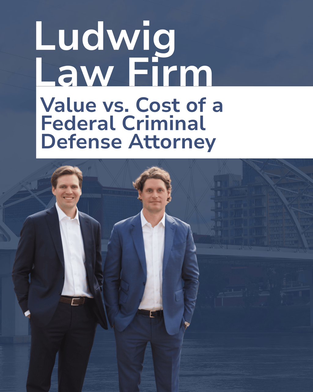 graphic with criminal attorneys Harry Warden and Kale Ludwig