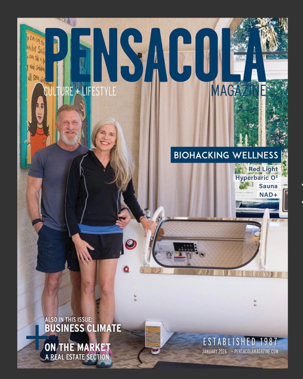 Dr. Cheryl Russell in Pensacola Magazine