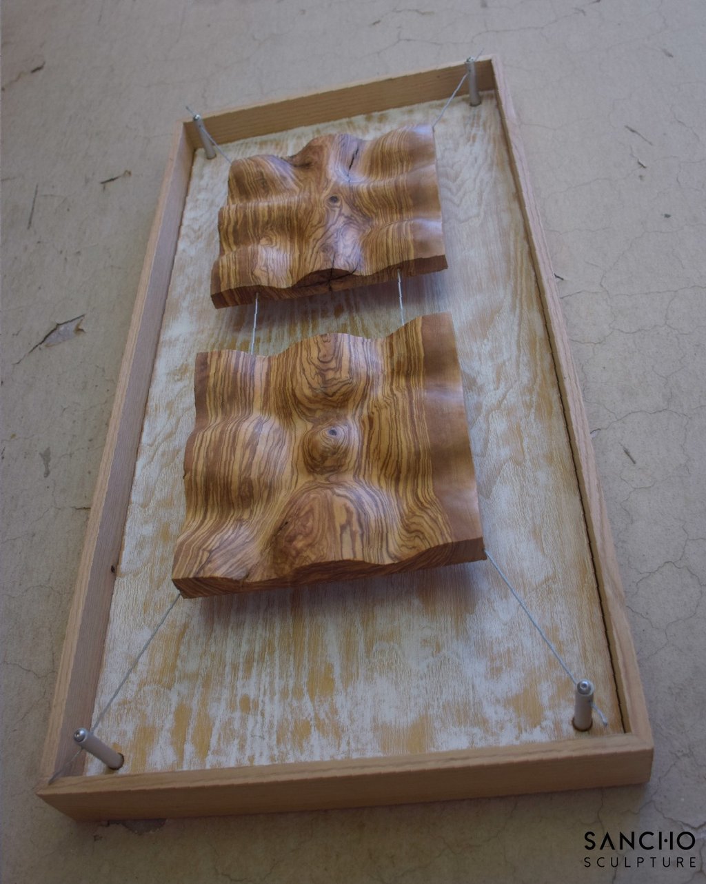 escultura de sonido madera sancho cimatica 