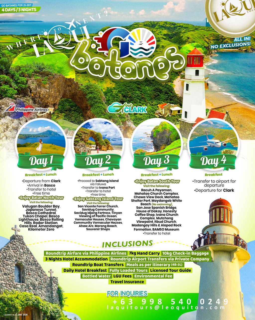 Philippines Batanes LaQui Tours