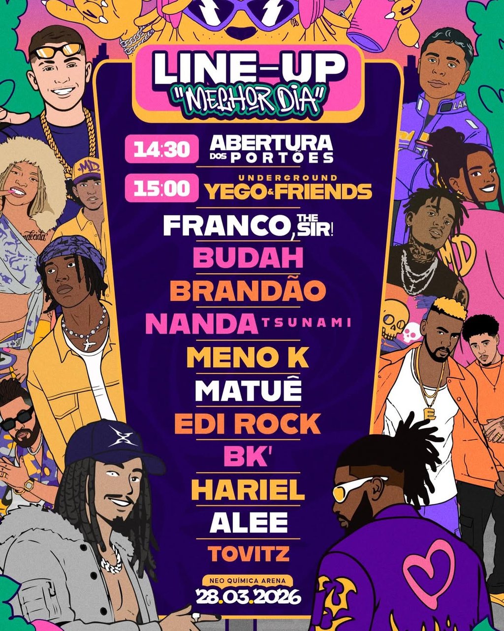 line-up-melhor-dia-2026