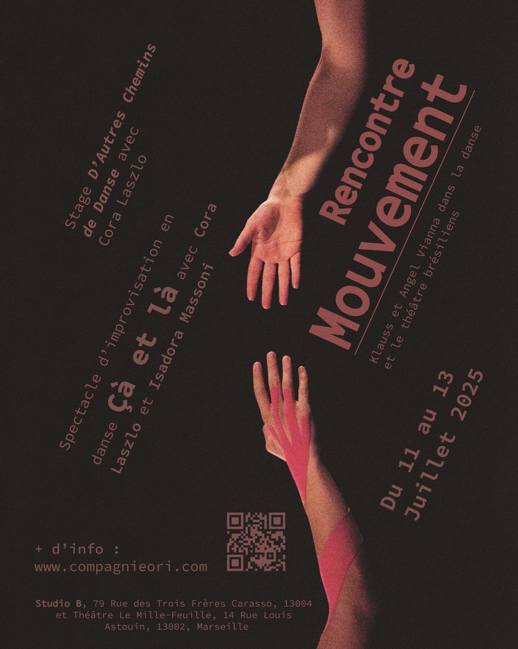 deux mains presque à se toucher