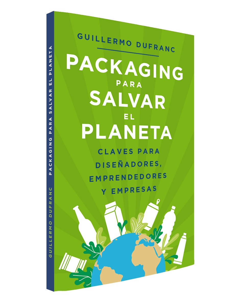 tapa del libro packaging para salver el planeta de guillermo dufranc