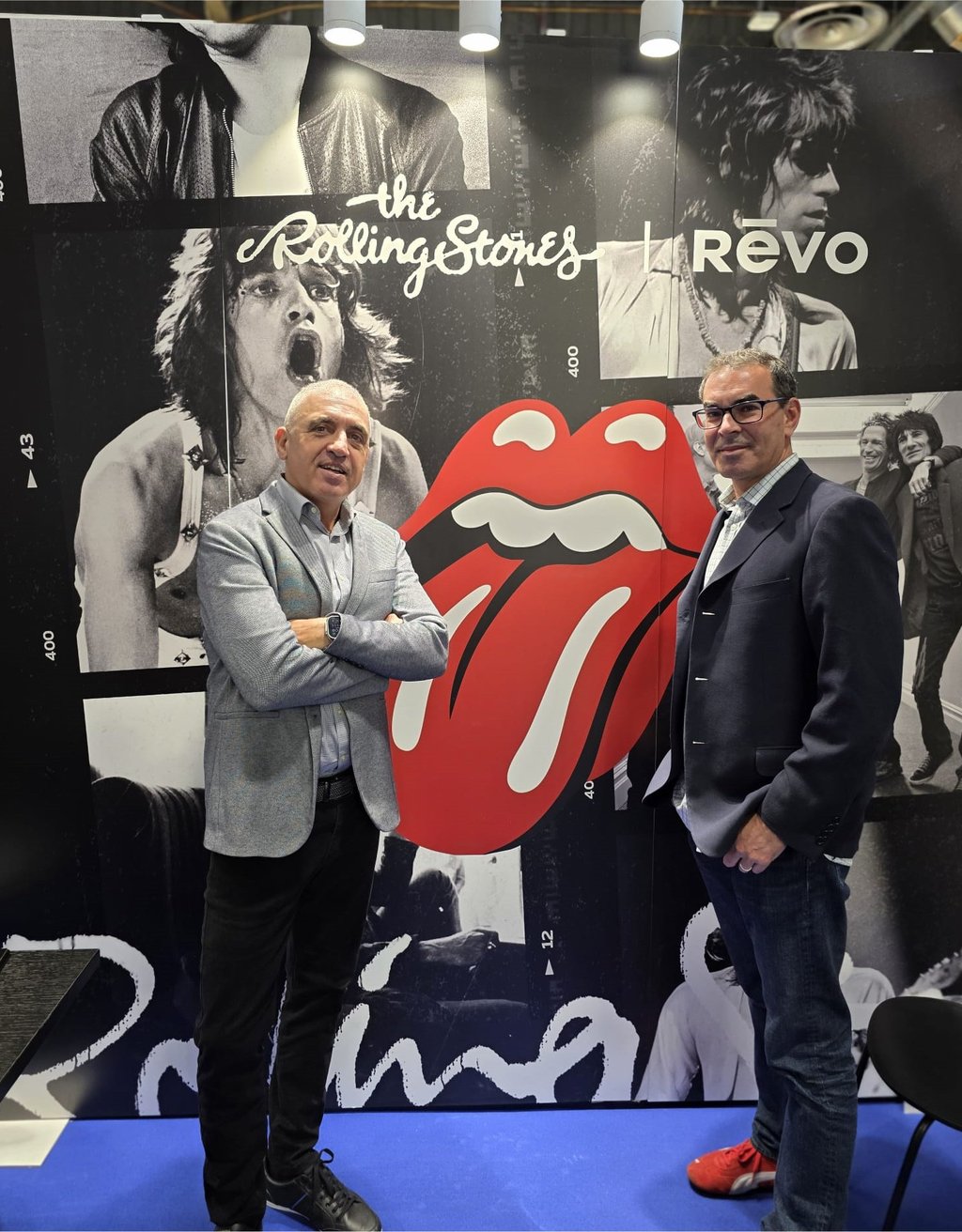 CB RISE CEO Igal Chemerinski with Cliff Robinson, Revo CEO