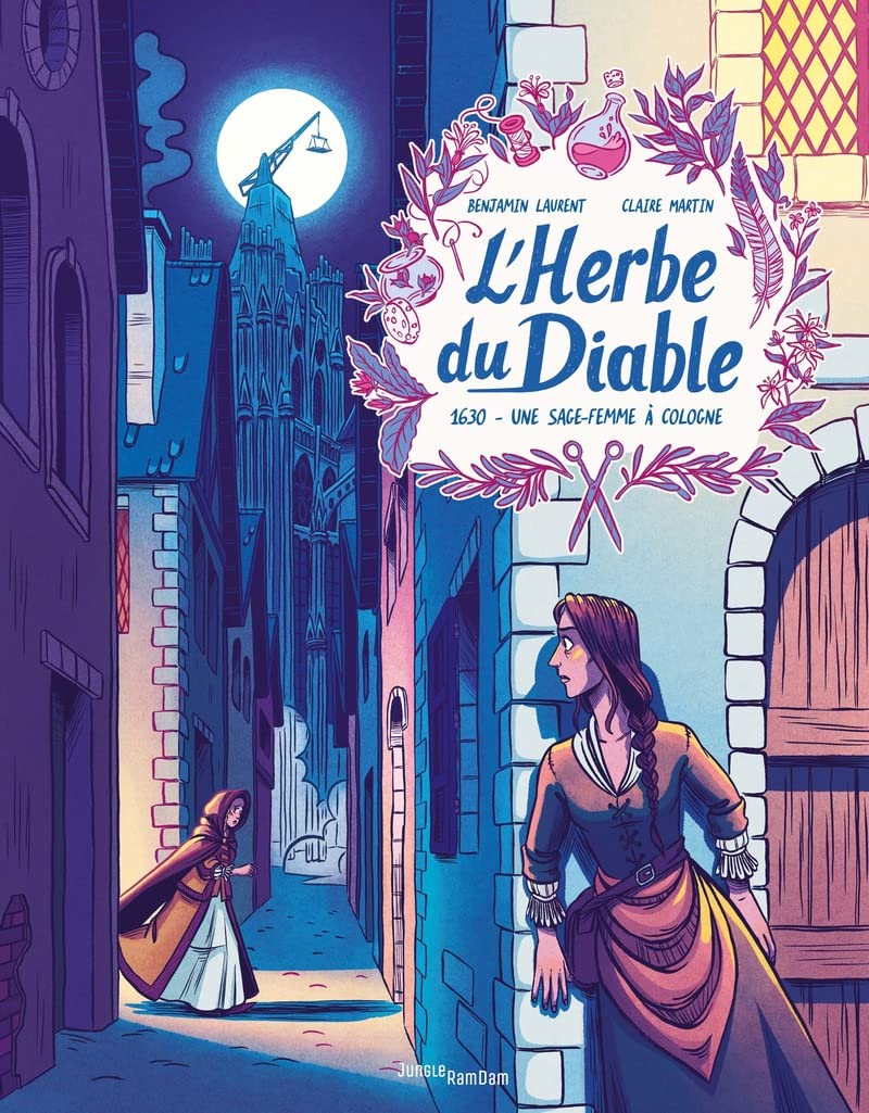 Première de couverture de la BD L'Herbe du Diable
