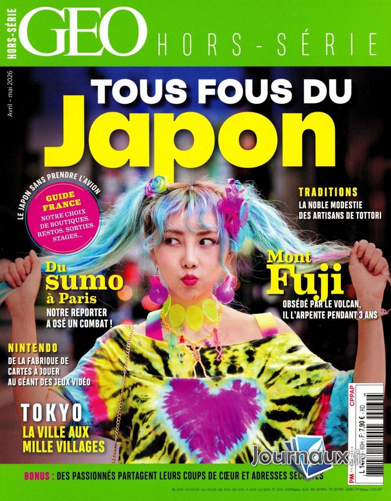 GEO Hors-série : tous fous du Japon. Avril-mai 2026