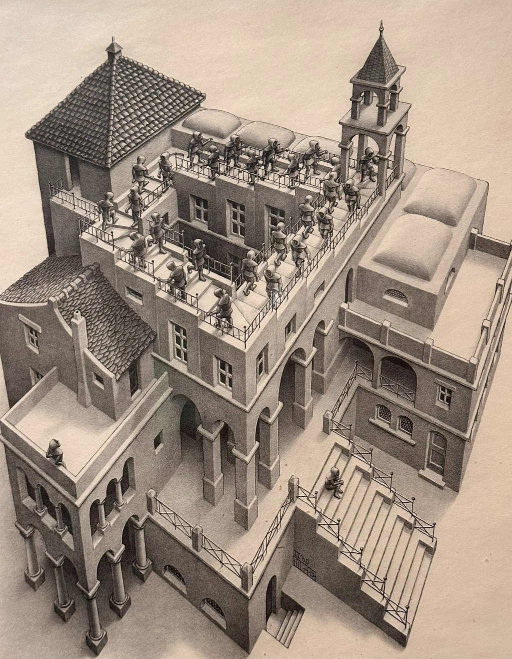 Ascending and Descending, 1960 Litograph ©16mag