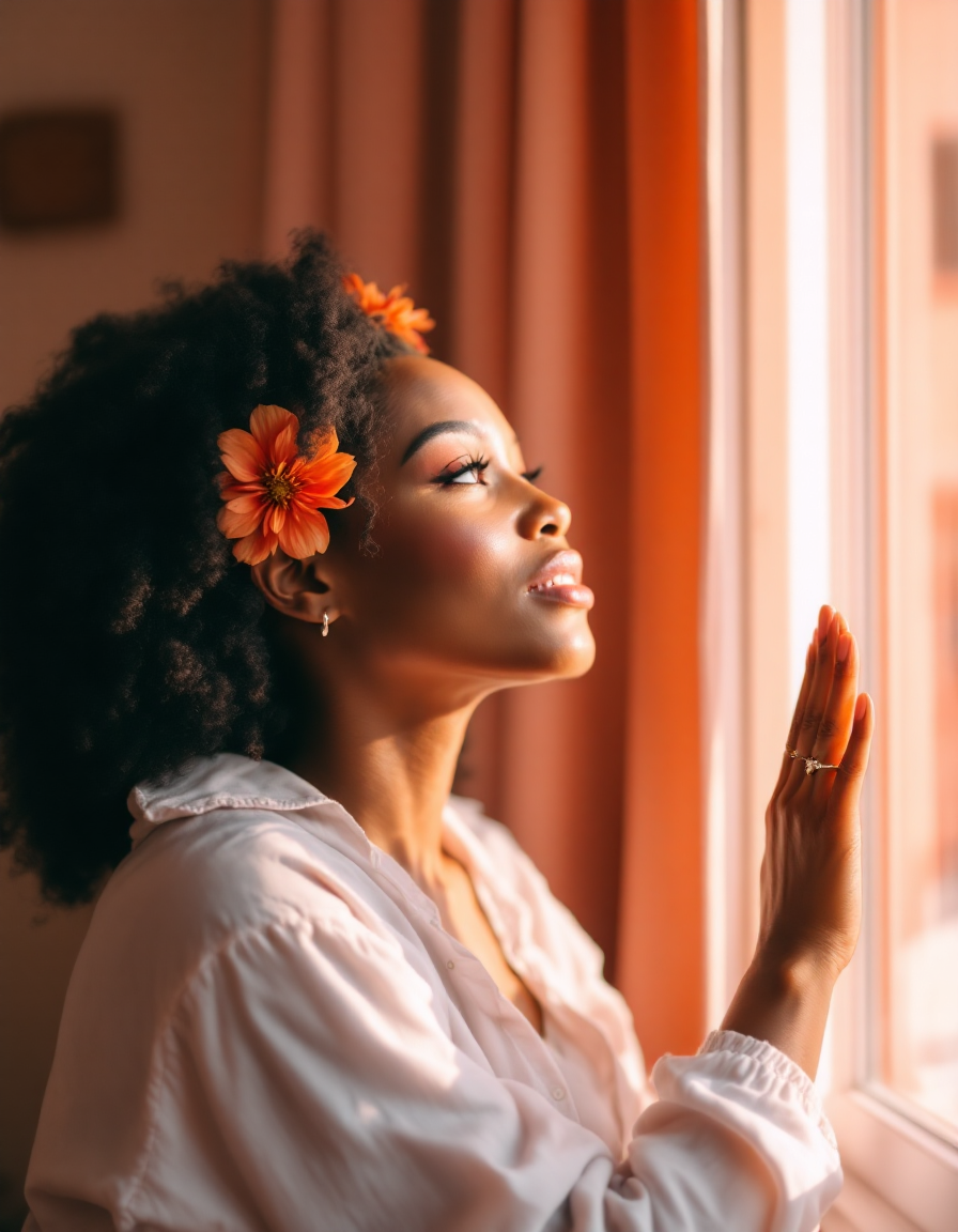 Black wife in the Uncommon Wife community, asking Does My Husband see me.            