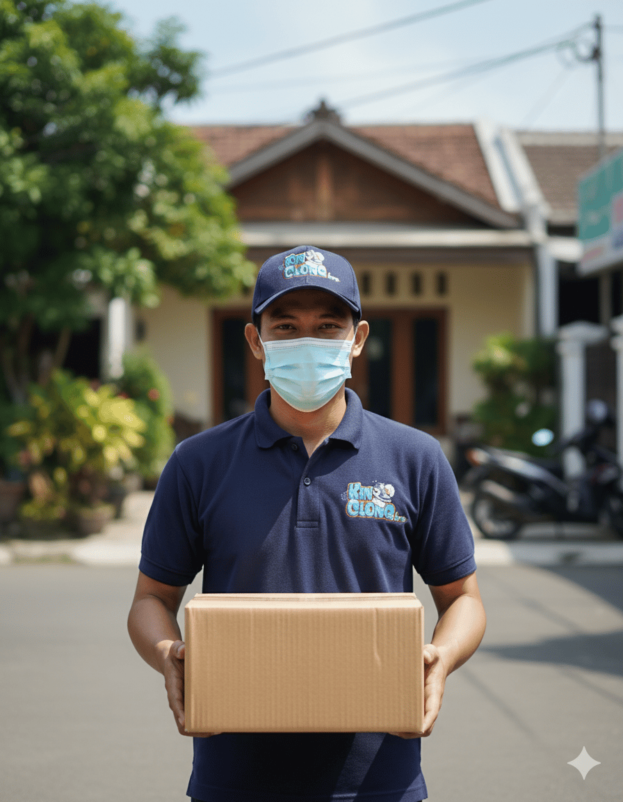 Cuci sepatu bisa antar jemput