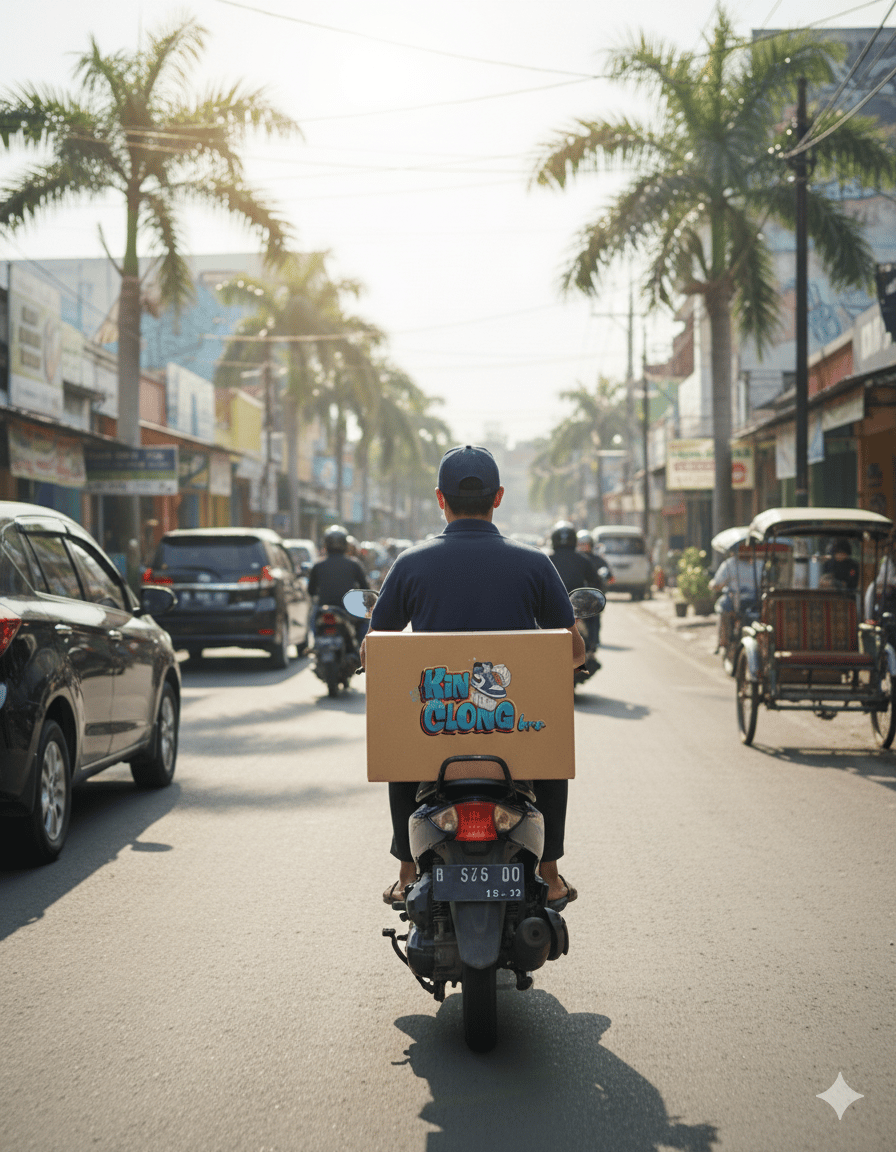 Cuci sepatu antar jemput