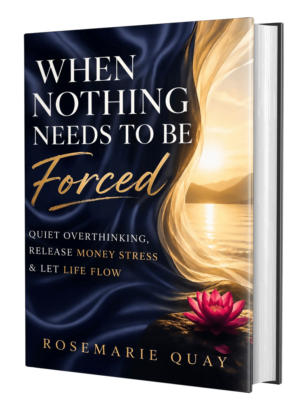 Book cover for Book 3 of Series 2 - When Nothing Needs to be Forced