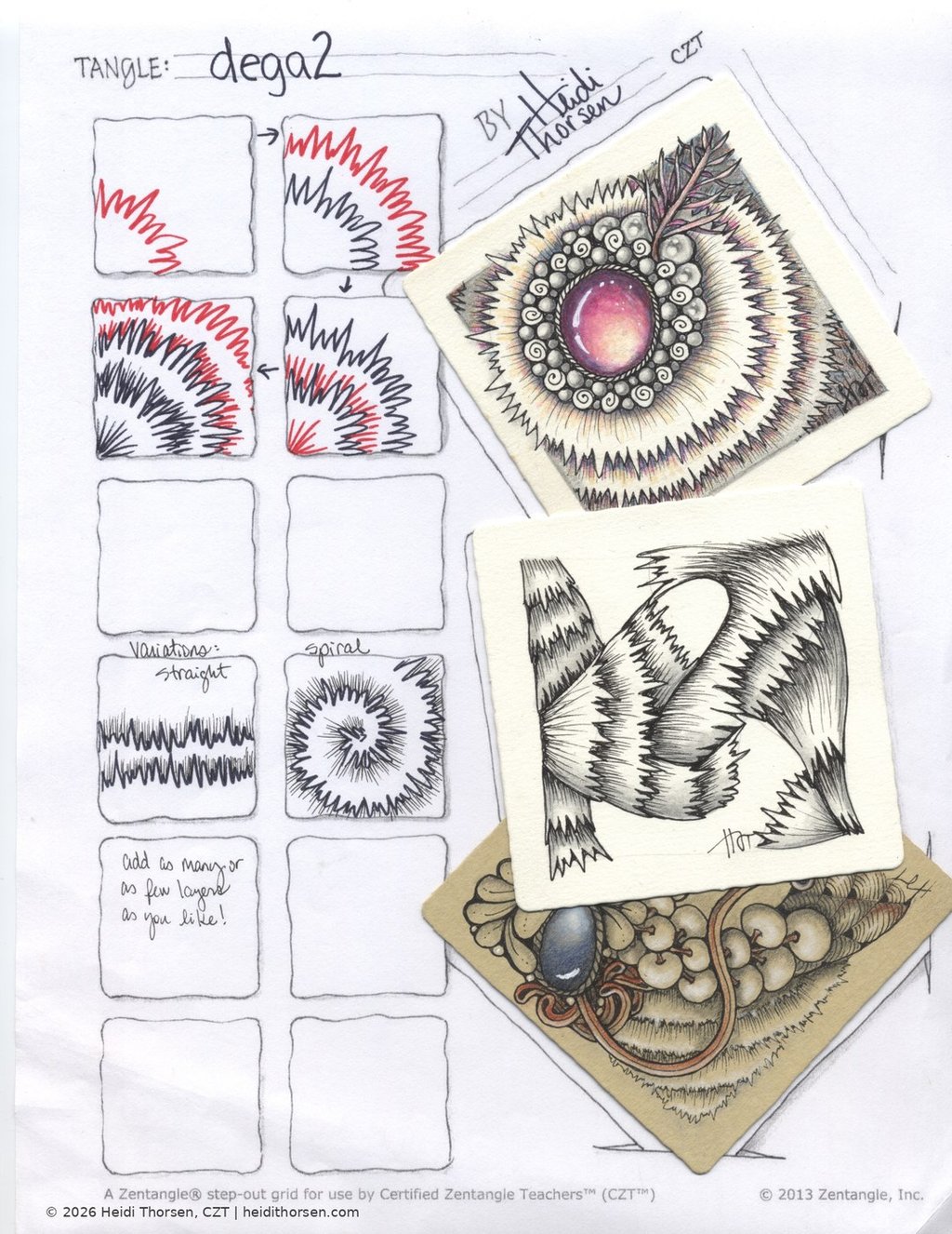 dega2 tangle step-out by Heidi Thorsen, CZT
