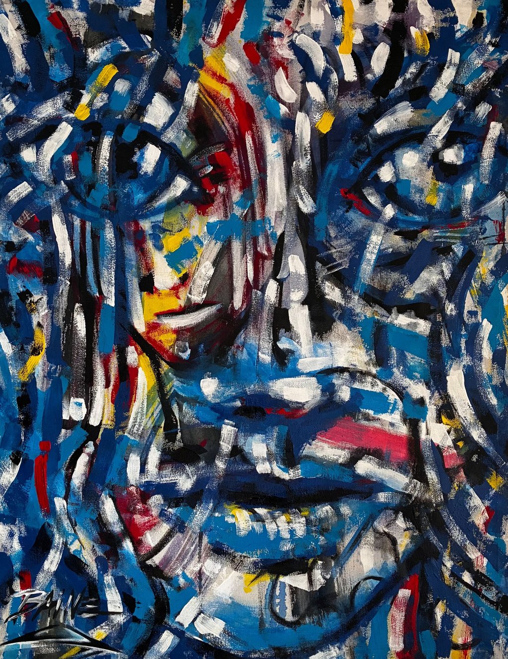 baineart mirada azul