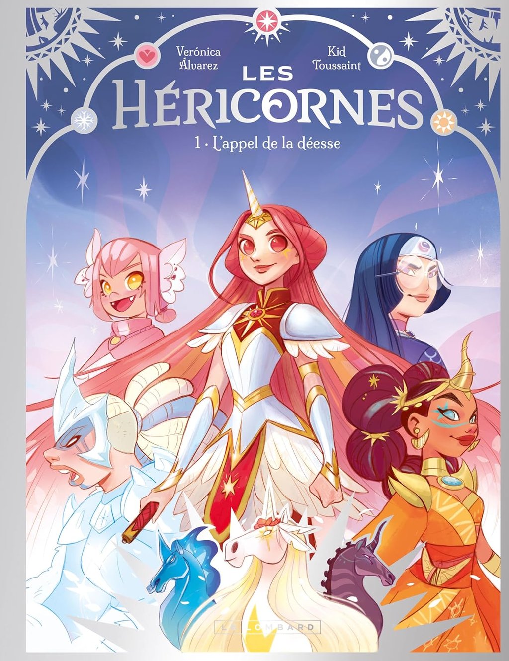 Première de couverture du tome 1 de la BD Les Héricornes