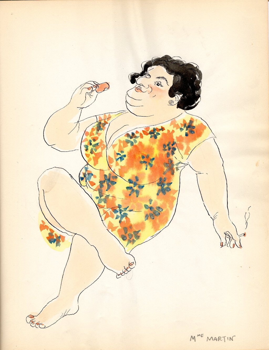 Haiti sketchbooks Alphonse Normandia