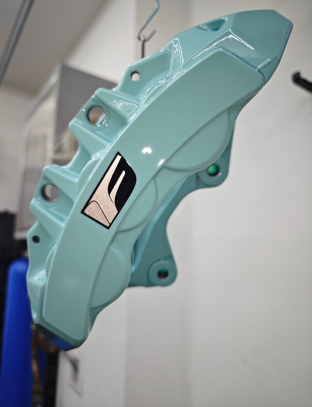 RCF calipers in Tiffany Blue for a Lexus IS