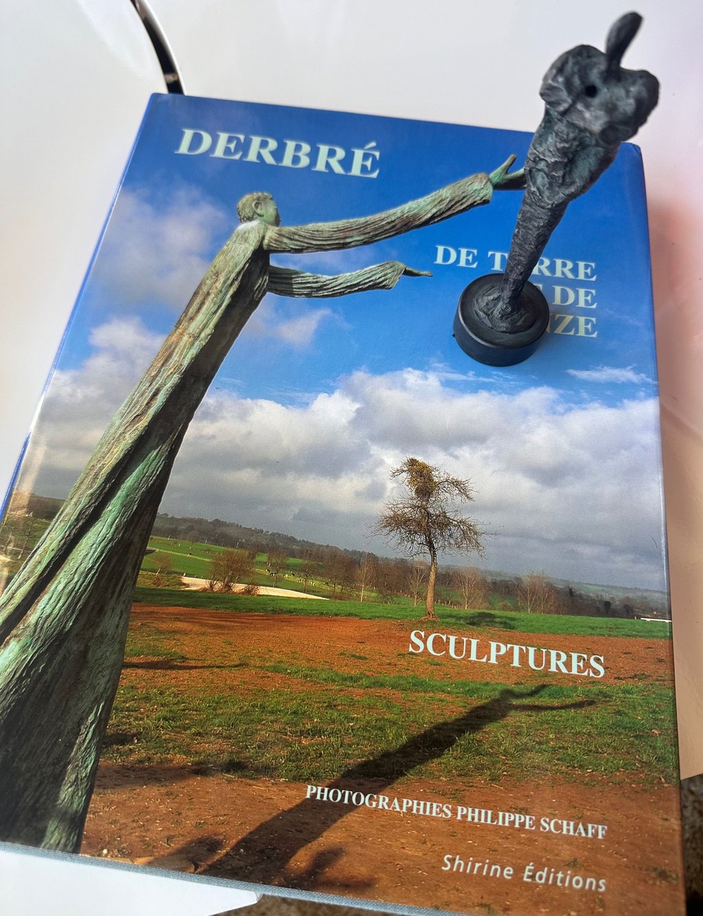 Gifts from Mireille, A book of her father sculptures and a bronze statue