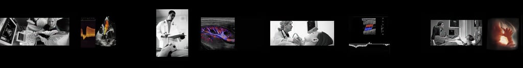 Banner showing professionals using ultrasound after our hands-on training courses.