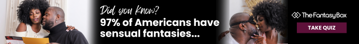 Black couiple intimacy