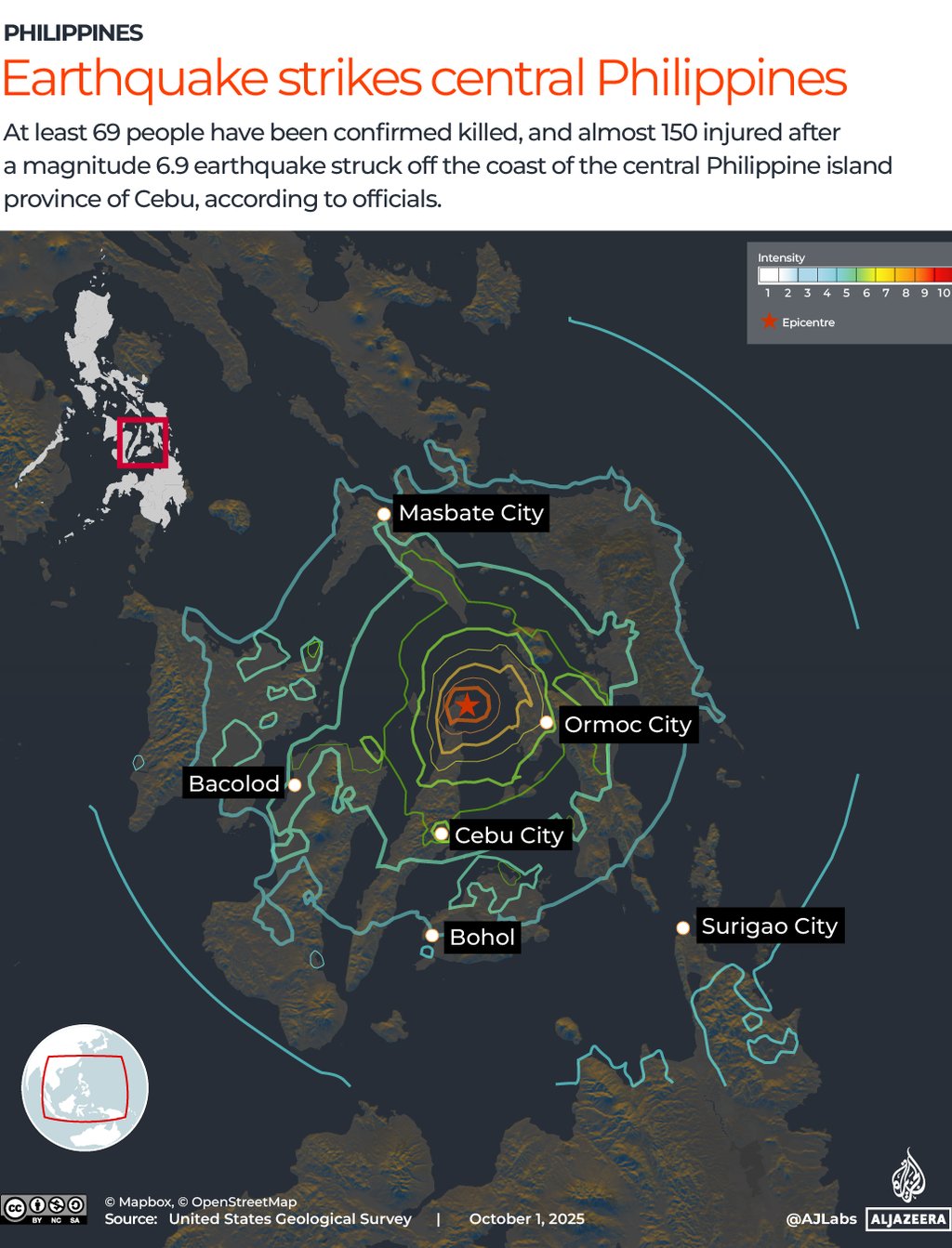 Philippines Earthquake Kills Dozens in Cebu: What We Know So Far