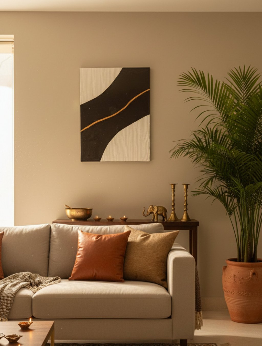 Premium textured and resin wall art for living room or entryway