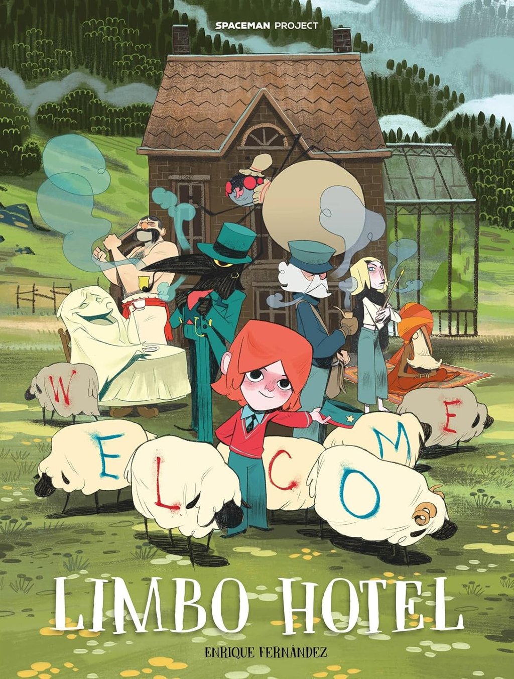 Première de couverture de la BD Limbo hotel