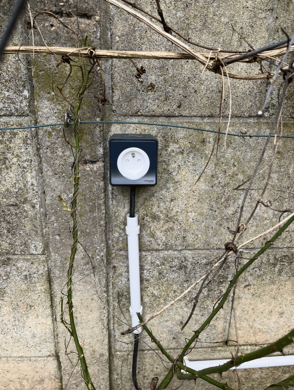 ajout prise électrique