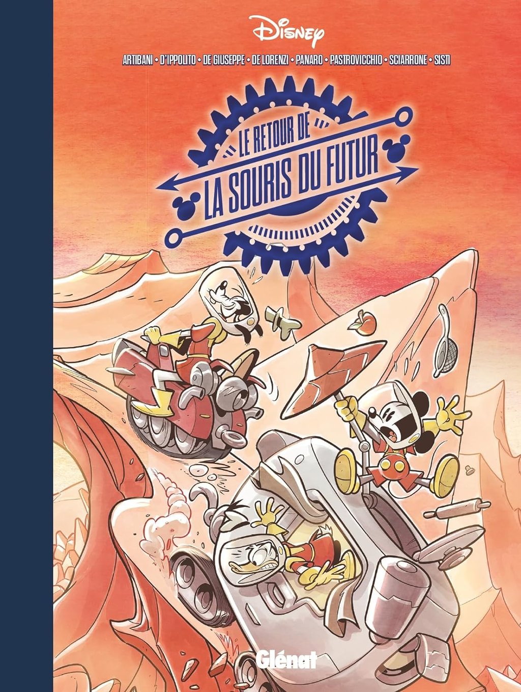 Première de couverture de la BD Le retour de la souris du futur