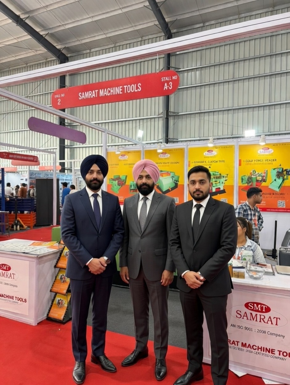 samrat machine tools exhibition at ludhiana exhibition centre (LEC) Sahnewal