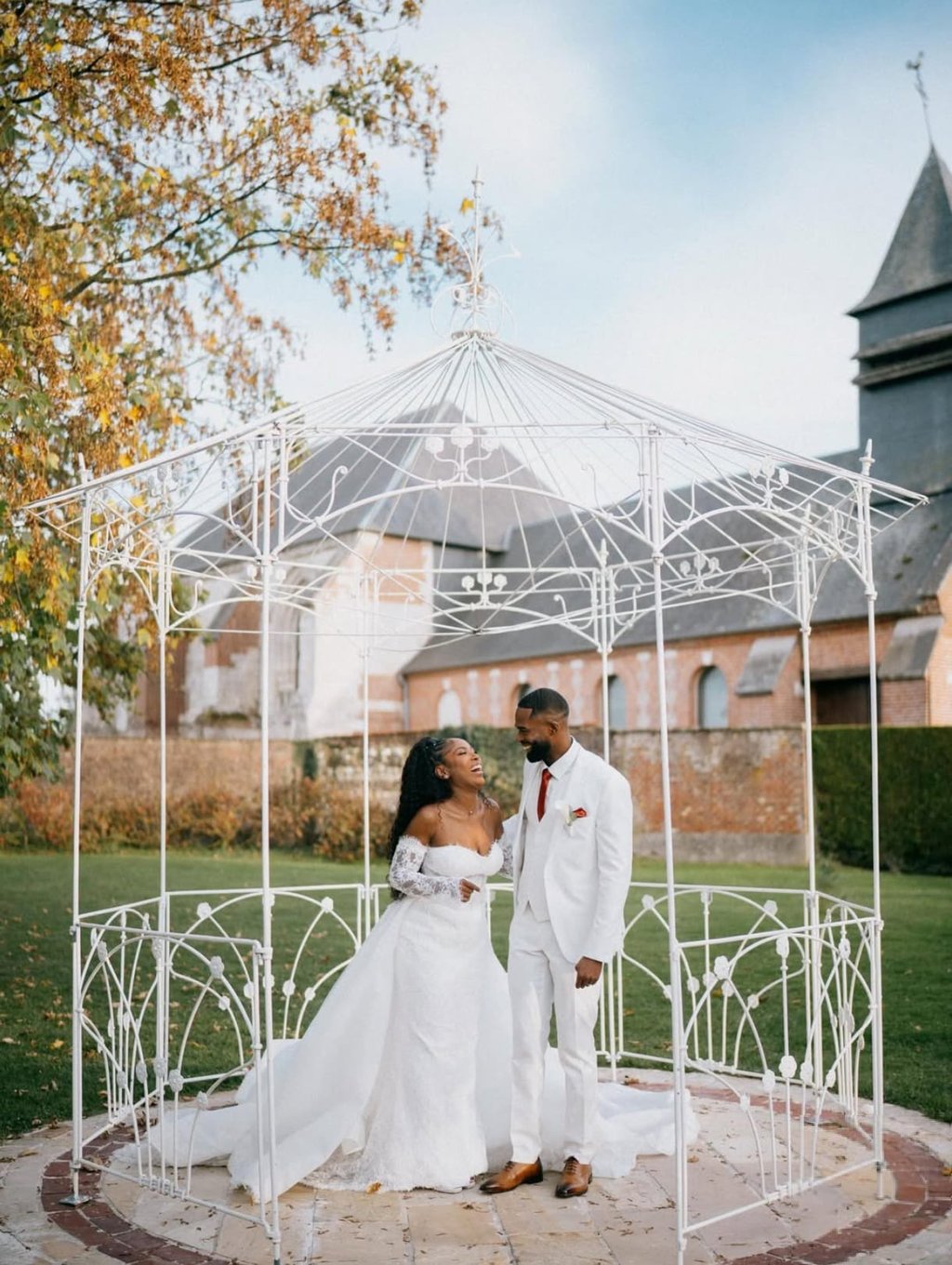 sérénité pour les mariés