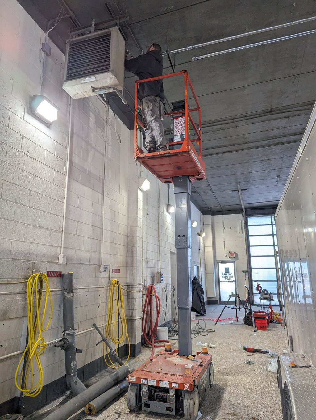 Commercial Heating and Cooling Preventative Maintenance helps save long term costs for this business