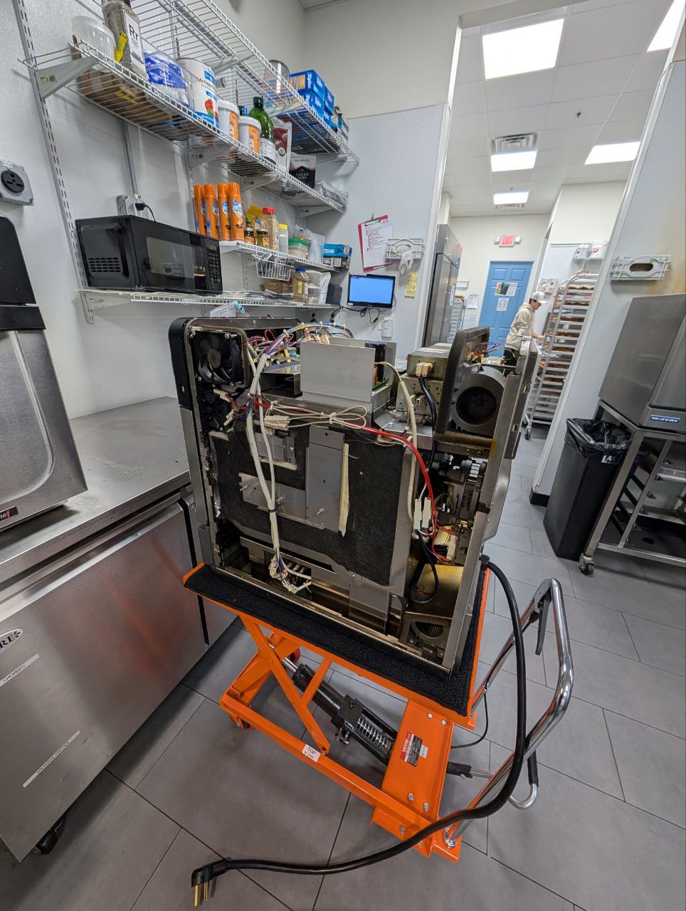 High speed oven repair