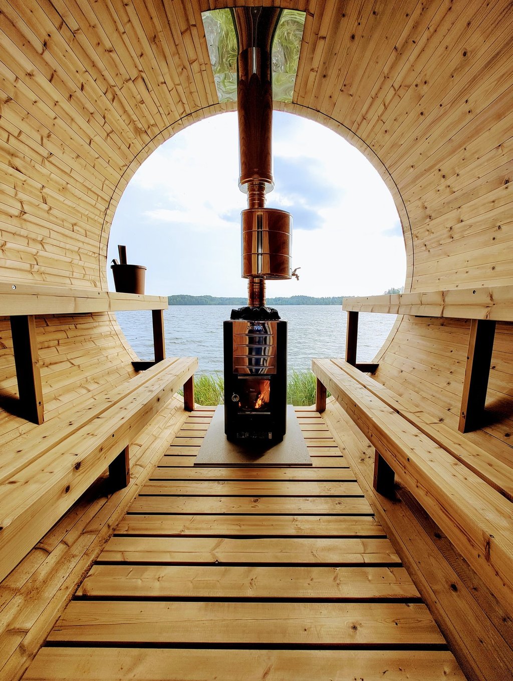 Rantasaunan maisemia