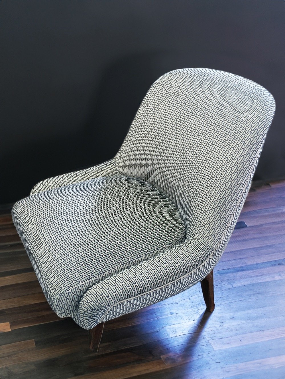Fauteuil année 50 Tapissier Grenoble 1