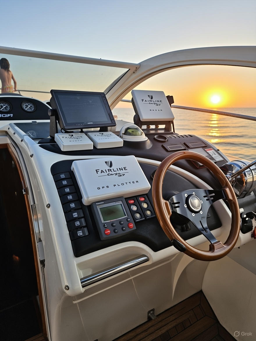 Dashboard fairline targa 37