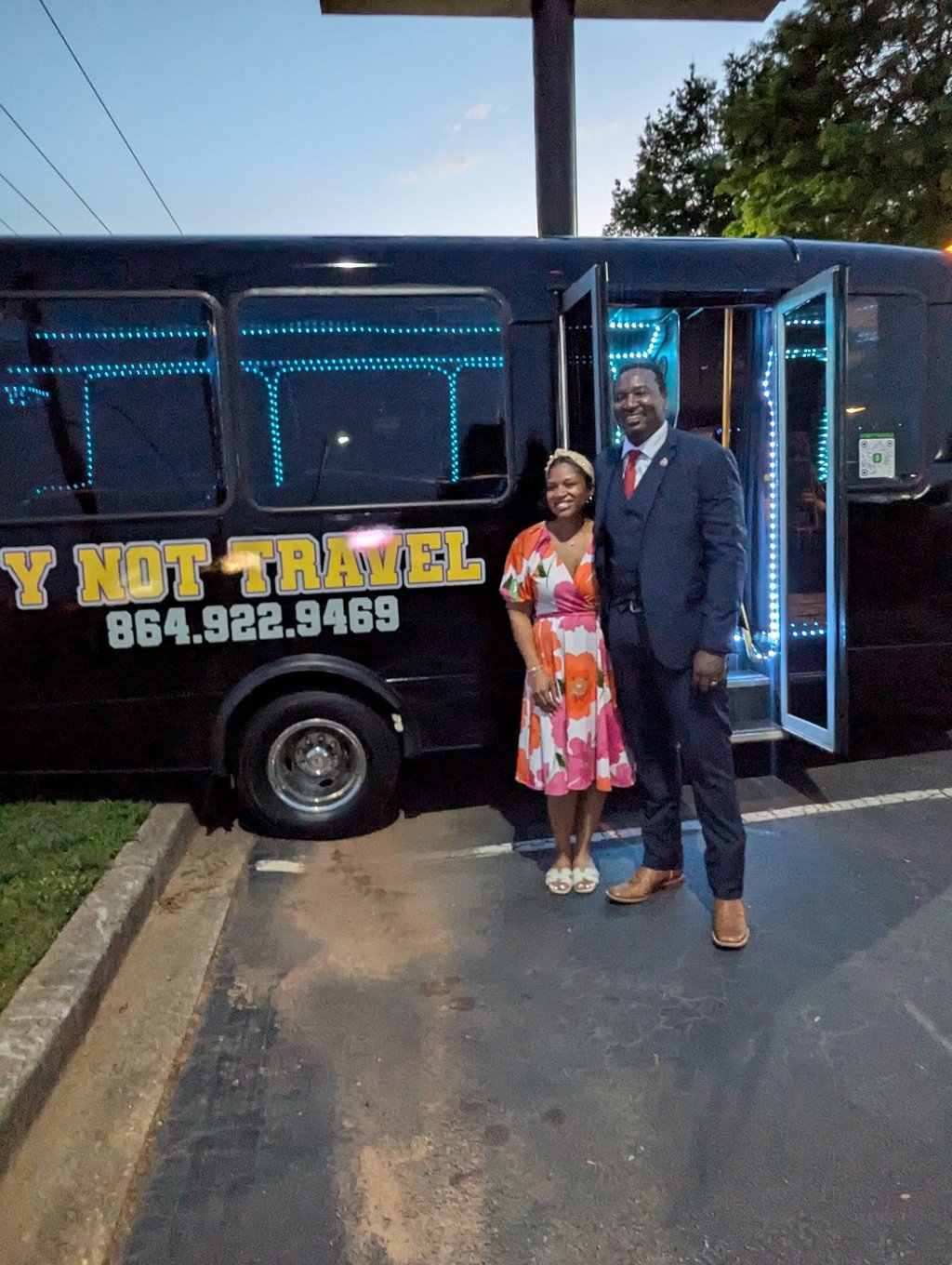 Our future Gov. Dr. Jermaine Johnson & first lady Mrs. Johnson