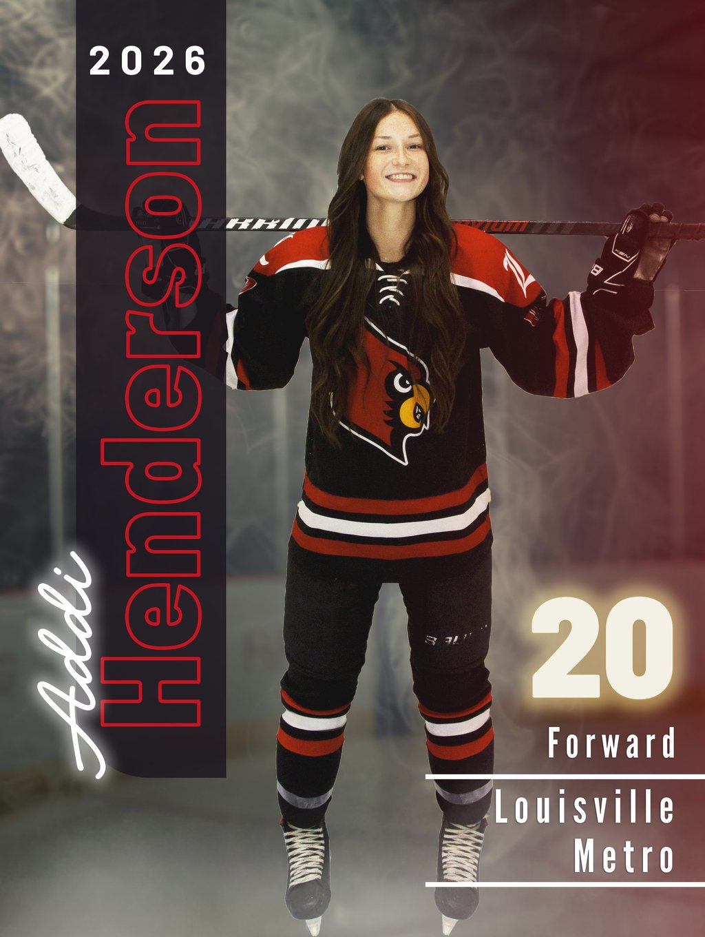 Custom Senior Banner from photography Sports Sessions William Gore Photography Louisville Sports