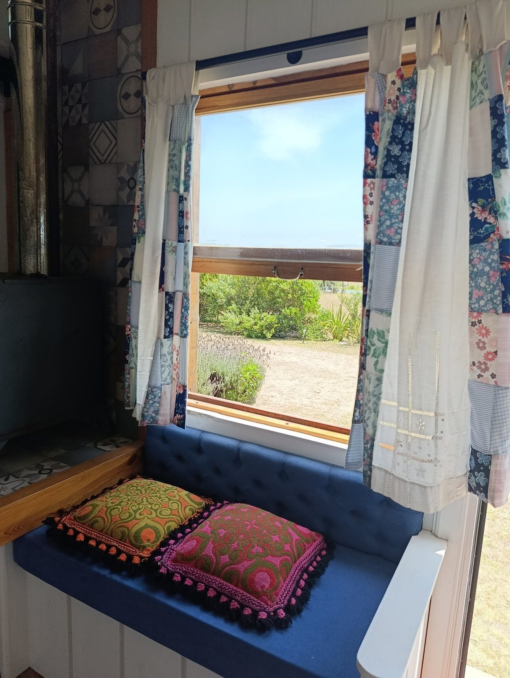 Descanso en tiny house Siestas y Olas con vistas despejadas al parque Chapadmalal